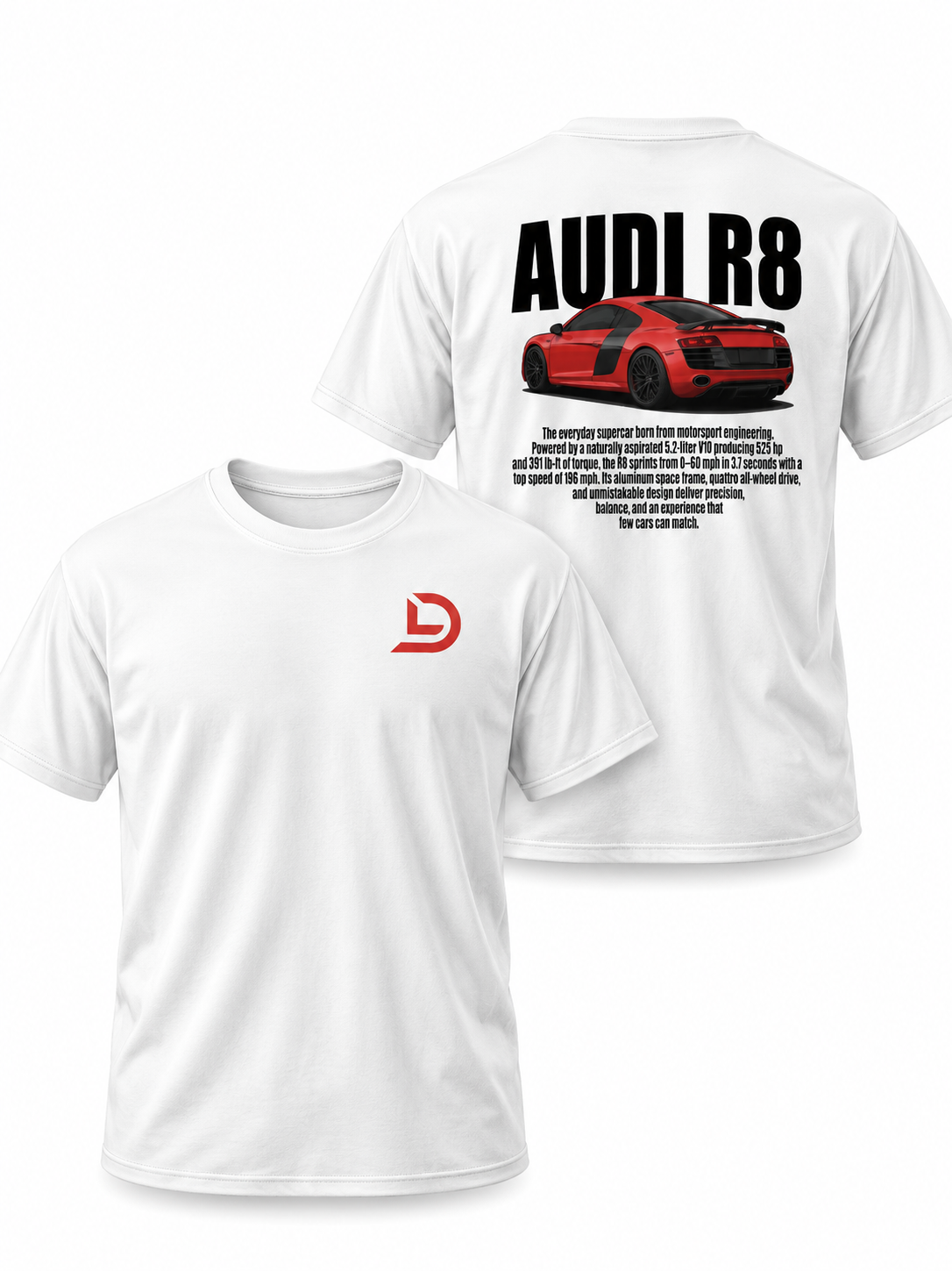 Audi R8 Legends Tee | Driven Legends
