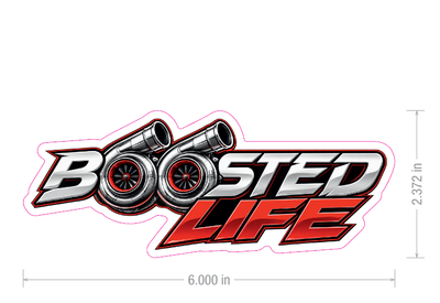 Boosted Life Sticker